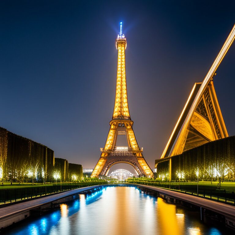 Photography techniques for Eiffel Tower lights