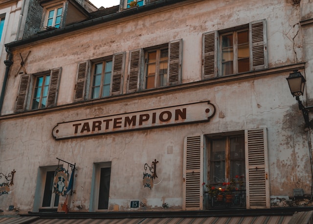 Local artist's studios in Montmartre